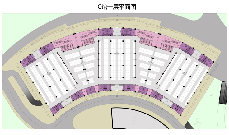 C馆平面图